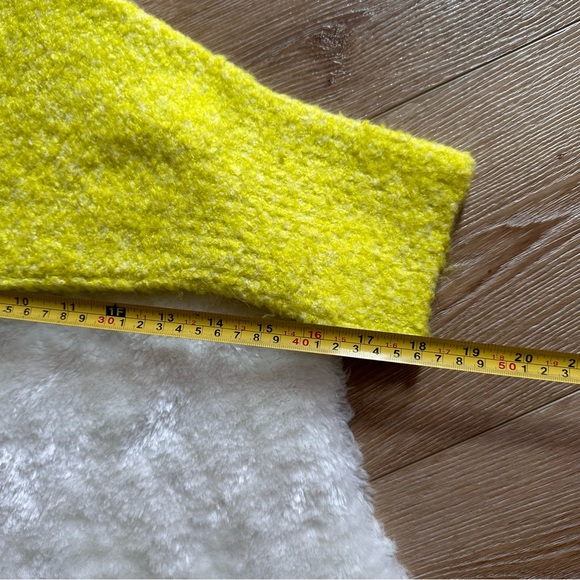 Free People Moira Sloucy Oversized Tunic in Citron Sun Size L - Picture 6 of 11